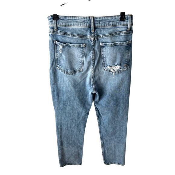 Fidelity Penny Lane Twiggy Jeans Size 29 P3100 Distressed Boyfriend Fit - Picture 7 of 8